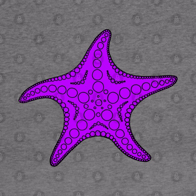 Starfish (black/purple) by calenbundalas